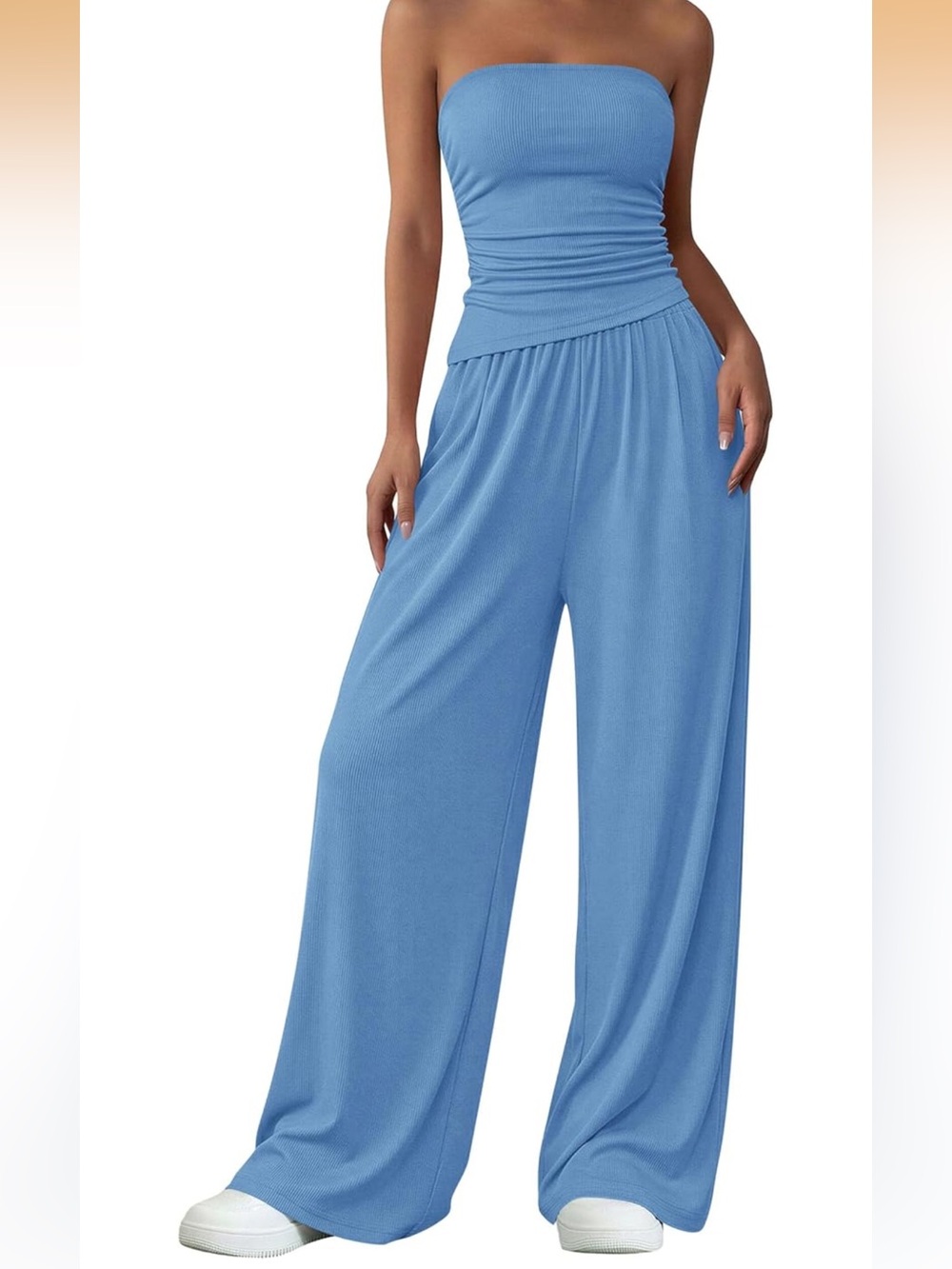 PRETTYGARDEN Womens 2 Piece Set Summer Outfits 2026 Asymmetrical